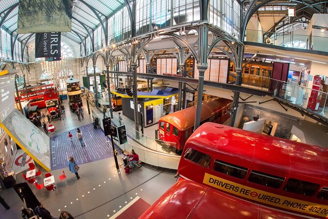 London Transport Museum One Day Ticket - All Aboard playzone for children