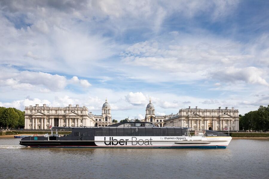 London: Uber Boat 1-Day Hop-On Hop-Off and Cable Car Tickets - Starting at Westminster and seeing central London by water