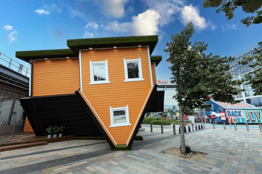 London: Upside Down House Westfield White City Entry Ticket - A small attraction with a big family appeal