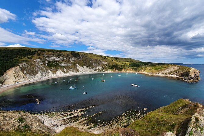 Lulworth Cove & Durdle Door Mini-Coach Tour from Bournemouth - Leaving Bournemouth through Poole and Sandbanks