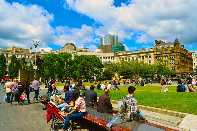 Manchester Afternoon Walking Tour - St Anne’s Church, St Ann’s Square, and the Royal Exchange