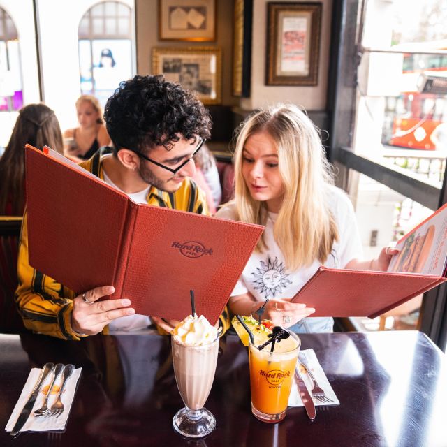 Manchester: Hard Rock Cafe Set Menu for Lunch or Dinner - Picking Gold or Diamond for your meal