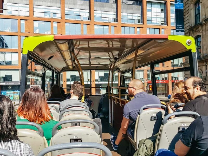 Manchester: Sightseeing Bus Tour - National Football Museum and Manchester Cathedral