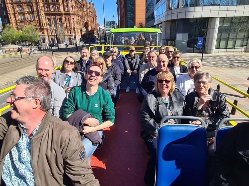 Manchester: Sightseeing Bus Tour - Old Trafford and the football side of Manchester