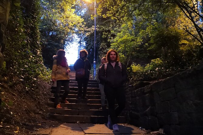 Newcastle True Crime Walking Tour - The Long Stairs and the route toward the Tyne