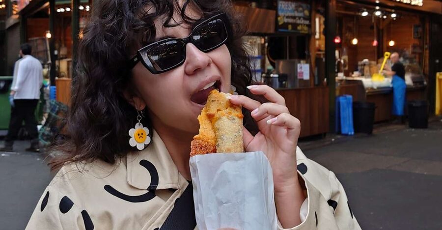 No Diet Club - Best food Tour in East London - Arriving at Borough Market