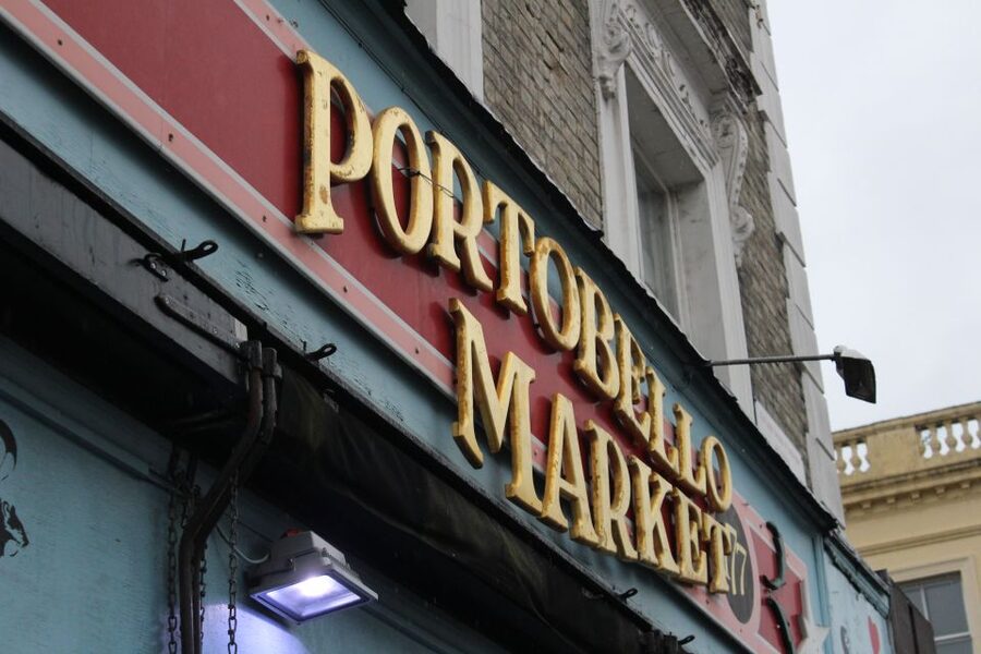 Notting Hill Walking Tour - Portobello Road, where the neighborhood gets loud and lively
