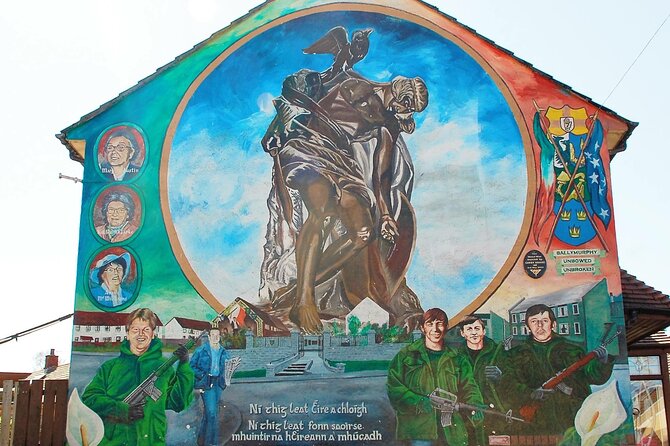 Original Private Belfast Troubles and Peace Cab/Taxi Tour 2 Hours - Crumlin Road Gaol and Saint Peter’s Cathedral