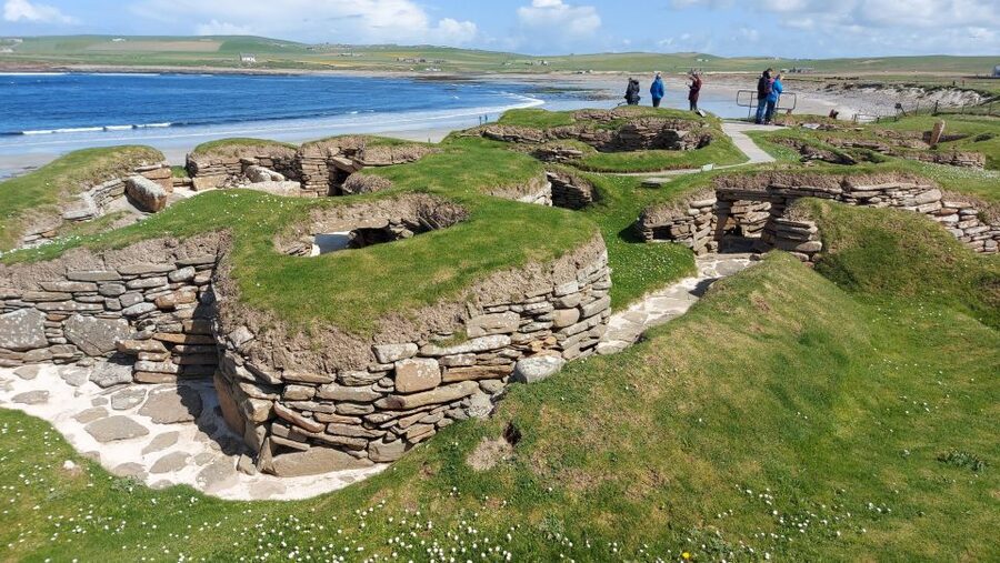 Orkney: West Mainland Group Day Tour - Yesnaby Cliffs bring the weather to life