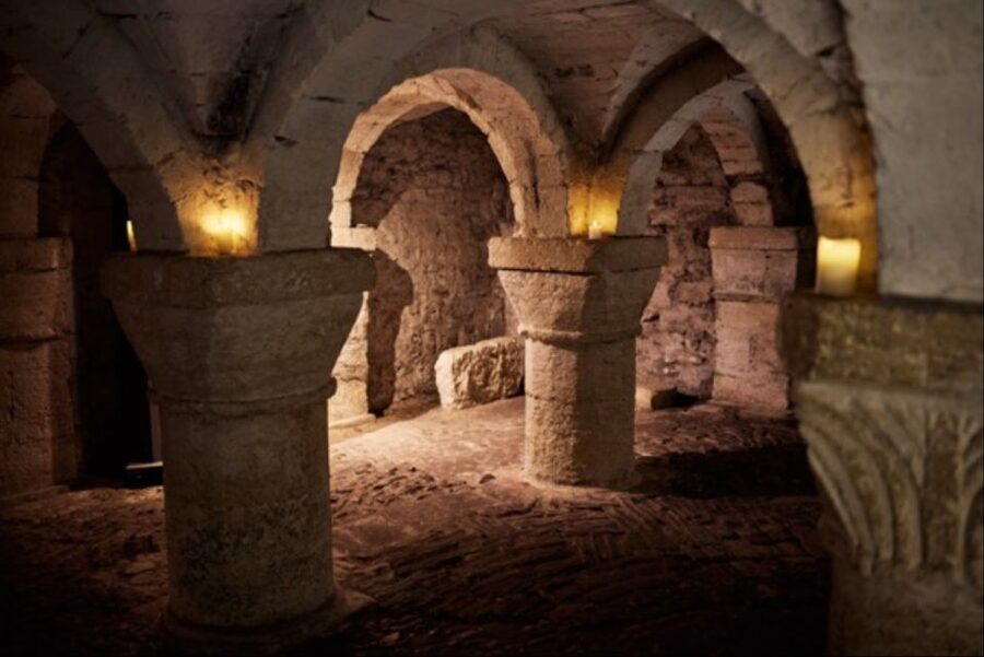 Oxford Castle and Prison: Guided Tour - The Motte-and-Bailey mound and Well Chamber