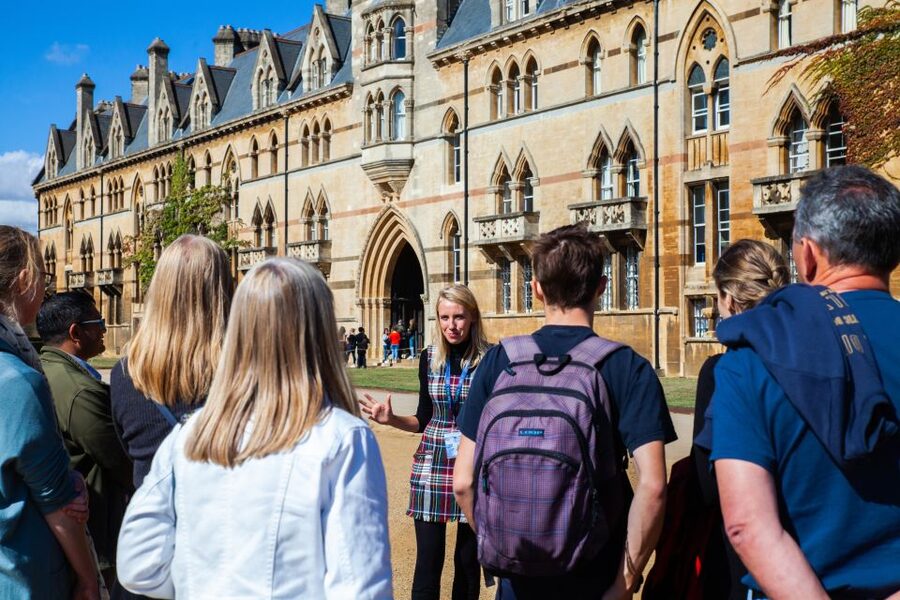 Oxford: University Walking Tour with Christ Church Visit - Starting among Oxford’s colleges and lawns
