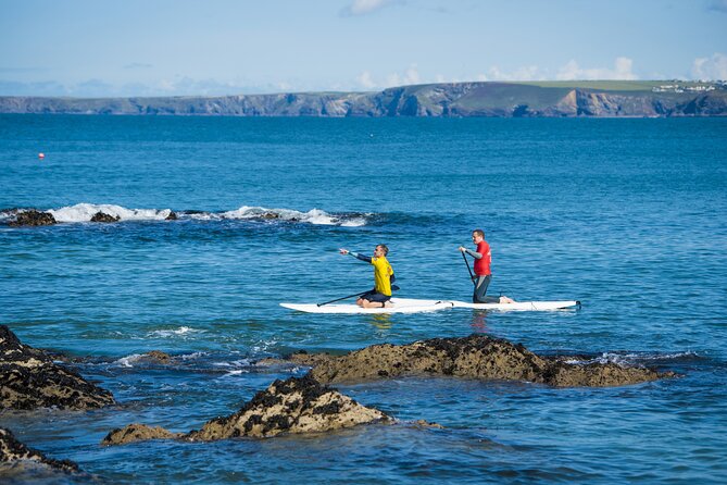 Paddleboarding Around Newquay's Coastline - Towan Head and the old smugglers’ coves