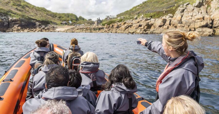 Penzance: Land's End Boat Tour with Wildlife Guides - The Return Past St Michael’s Mount