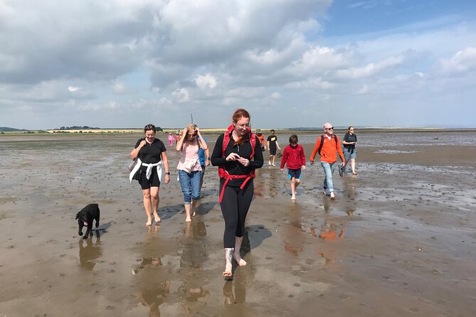 Pilgrims' Path walk across the sands to Holy Island - Free time for the village and a drink
