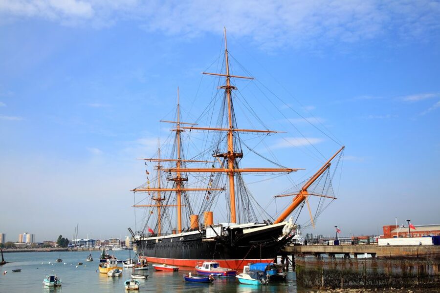 Portsmouth: Historic Dockyard Ultimate Explorer Ticket - The harbour tour gives you a change of angle