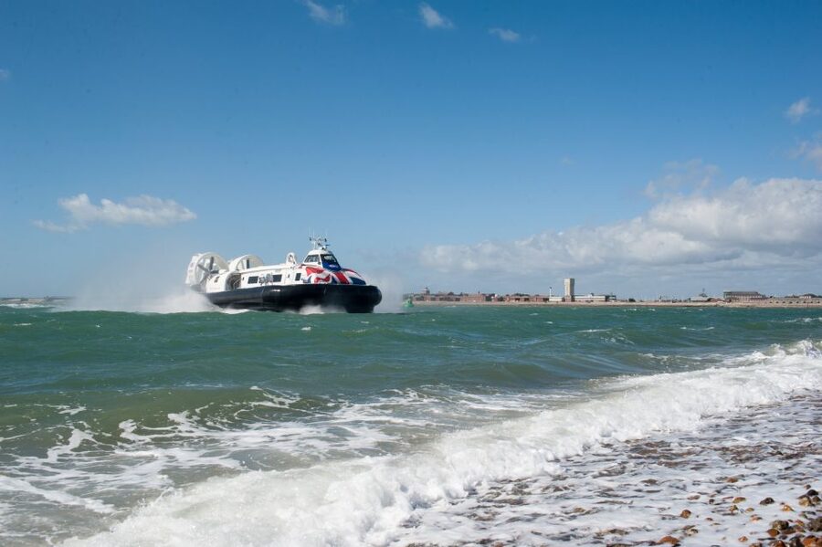 Portsmouth: Hovercraft Flight to the Isle of Wight - Why this crossing is worth making
