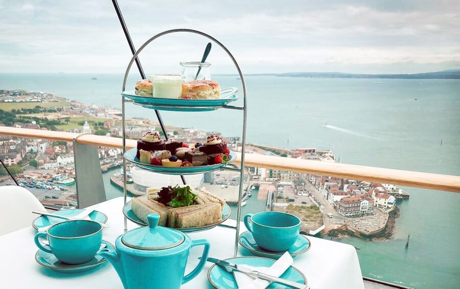 Portsmouth: Spinnaker Tower High Tea in the Clouds - What Comes on the Afternoon Tea Stand