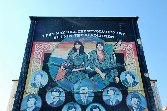 Private Belfast Troubles Cab Tour Adventure 2hrs Personal Guide - St Peter’s Cathedral and Clonard Monastery
