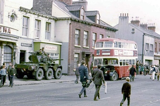 Private Belfast Troubles Cab Tour Adventure 2hrs Personal Guide - The Bobby Sands mural and the power of one face