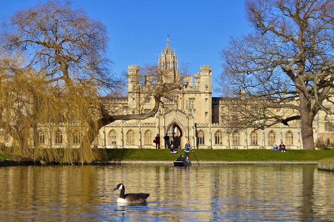 Private Chauffeur Punt Tour - Trinity College, Wren Library, and Trinity Bridge