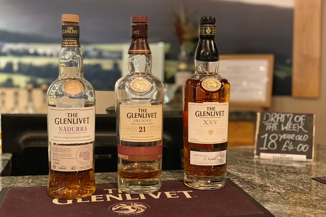 Private Speyside Whisky Tour including 10+ Single Malt Tastings - Balvenie, Glenfiddich, and Dufftown whisky culture