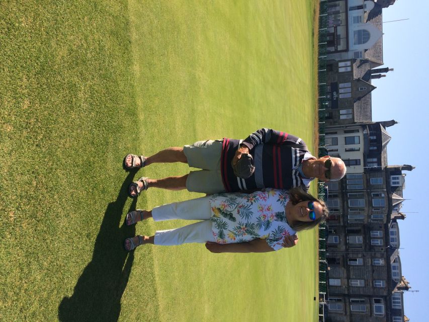Private St Andrews: Home of Golf Old Course Tour - The 17th green and the Sands of Nakajima
