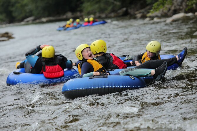 River Tubing in Perthshire - The minibus ride and river access