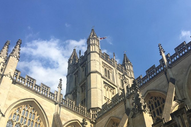 Roman Baths Entry and Walking Tour with Blue Badge Tour Guide - The Cross Bath explains Bath’s oldest attraction