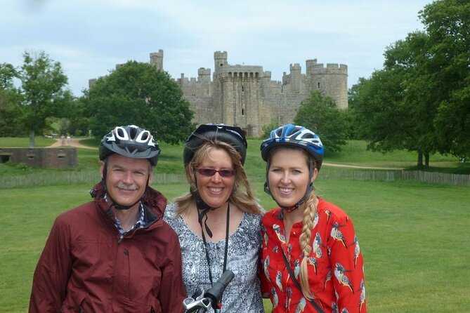 Self-Guided Electric Bike Tour to vineyards and castles in Kent - Starting at Headcorn Aerodrome in the Kent countryside
