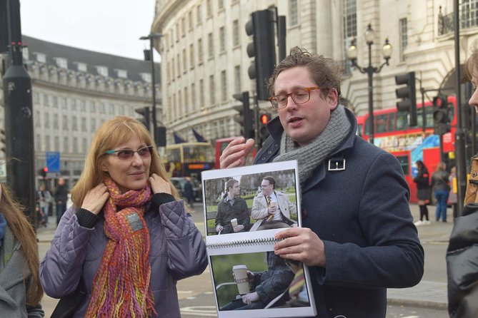 Sherlock Holmes Walking Tour in London - Piccadilly Circus sets the case in motion