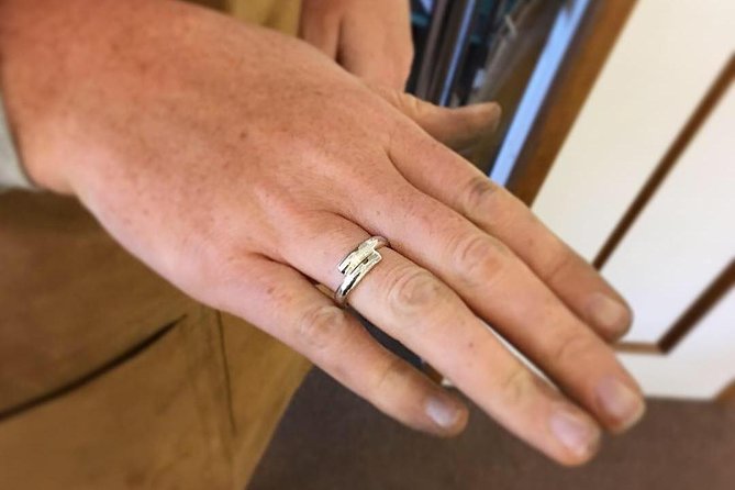 Silver Ring Workshop in Kent, England - Using Heat to Anneal and Shape the Ring