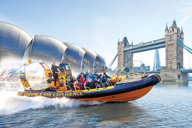 Speedboat 'Ultimate Tower Blast' from Tower Millennium Pier - 40 minutes - The Tower of London and HMS Belfast