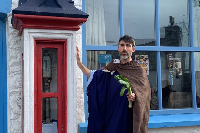 St Davids Comedy Walking Tour - The RNLI barometer is more than an object