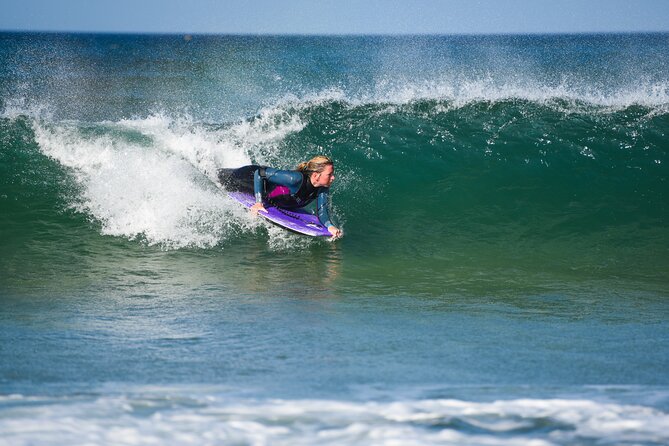 Taster Bodyboard Lesson in Newquay, Cornwall - The first ten minutes in the white water