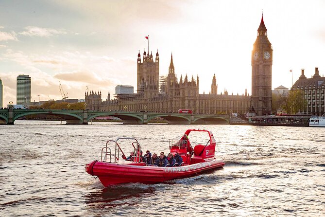 Thames Rockets Sunset London Speedboat Experience - The sunset timing and photo tradeoff