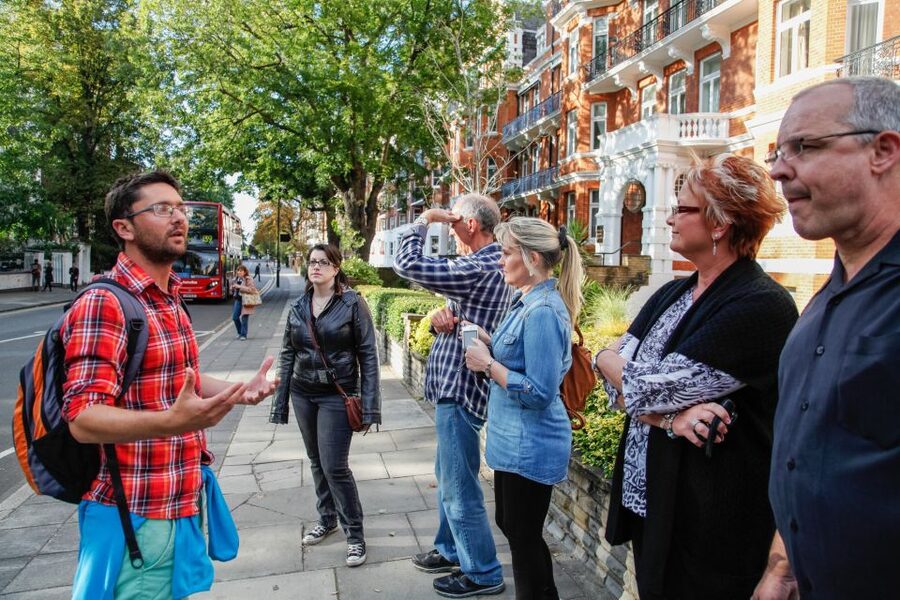 The Beatles London Walking Tour - Trident Studios and the recording story