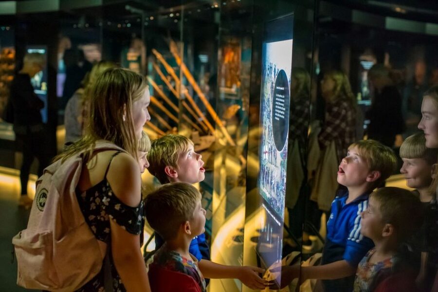 The Mary Rose: Day Admission Ticket - The hull, viewed from three levels