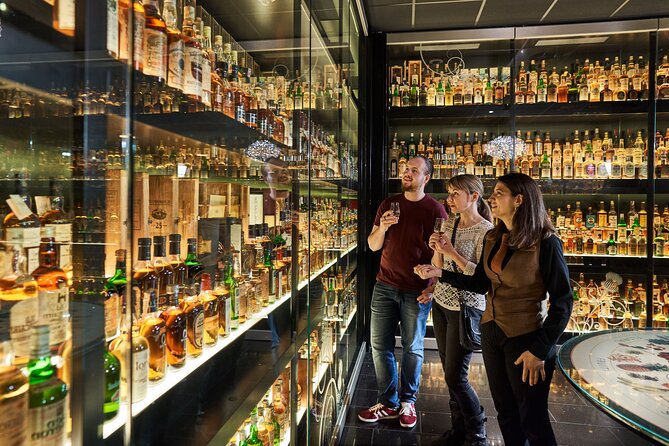 The Scotch Whisky Experience Guided Whisky Tour - An Introduction to Whisky - The bottle collection is the tour’s big visual payoff