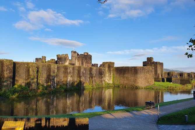 The Wandering Bard's Valley Tour or the Swansea Bay Tour. - Chepstow Castle above the River Wye