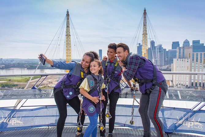 Up at The O2: Daytime Climb with Guided Tour with Panoramic Views - The descent is part of the challenge