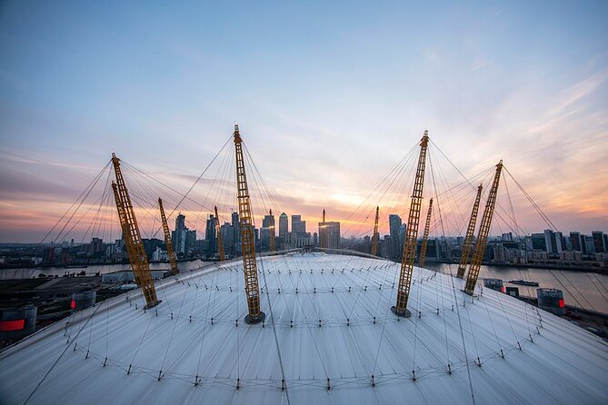 Up at The O2: Sunset Climb with Guided Tour with Panoramic Views - Sunset views from 52 metres up