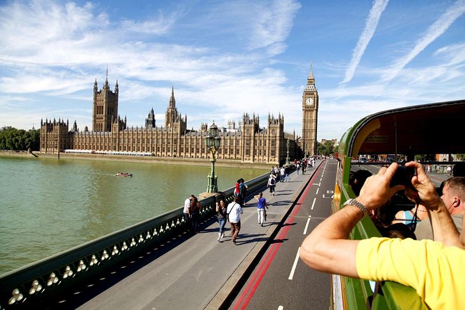Vintage London Bus Tour Including Cruise with London Eye Option - Tower of London and the Thames from Tower Pier