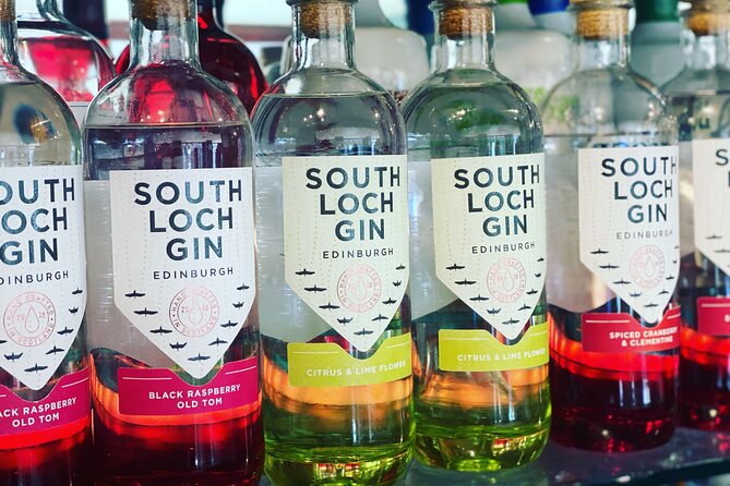 Visit a Working South Loch Gin Distillery - Three South Loch Gins With Premium Mixers