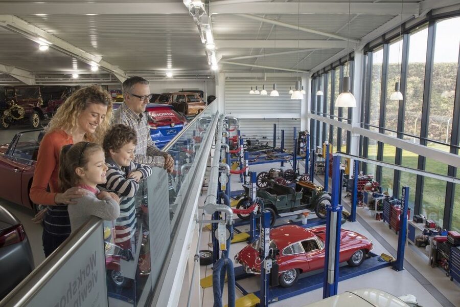 Warwick: British Motor Museum Entry Ticket - Family activities keep younger visitors moving