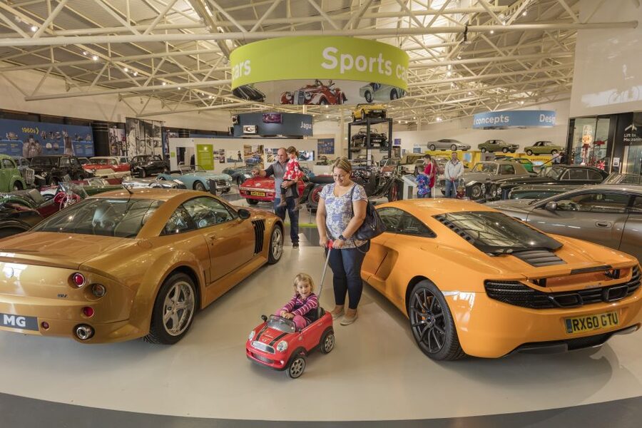 Warwick: British Motor Museum Entry Ticket - Start with Time Road for the clearest story