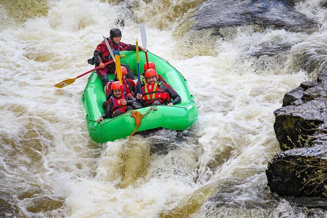 Whitewater Rafting on the River Dee in Llangollen - Starting at the Bearded Men Adventures Hub
