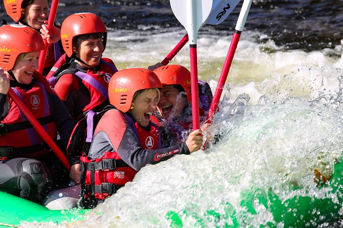 Whitewater Rafting on the River Dee in Llangollen - Cold water, wet clothes, and comfort