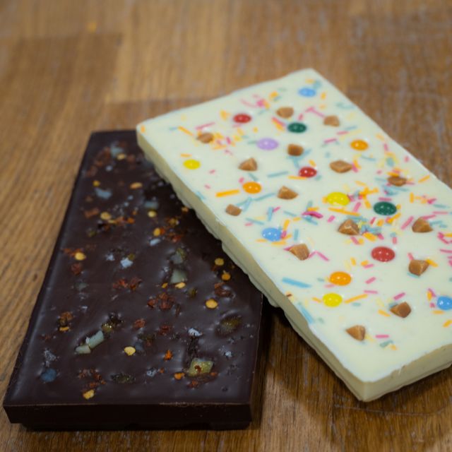 York: Chocolate Bar Making Workshop at York Cocoa Works - Working with tempered chocolate
