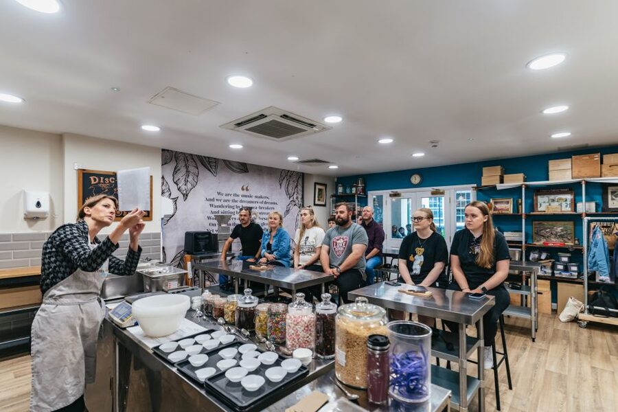 York: Chocolate Bar Making Workshop at York Cocoa Works - Choosing flavours, shapes, and toppings