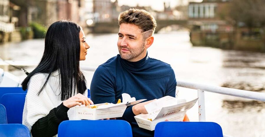 York: Fish and Chips Cruise - Boarding in York’s city centre
